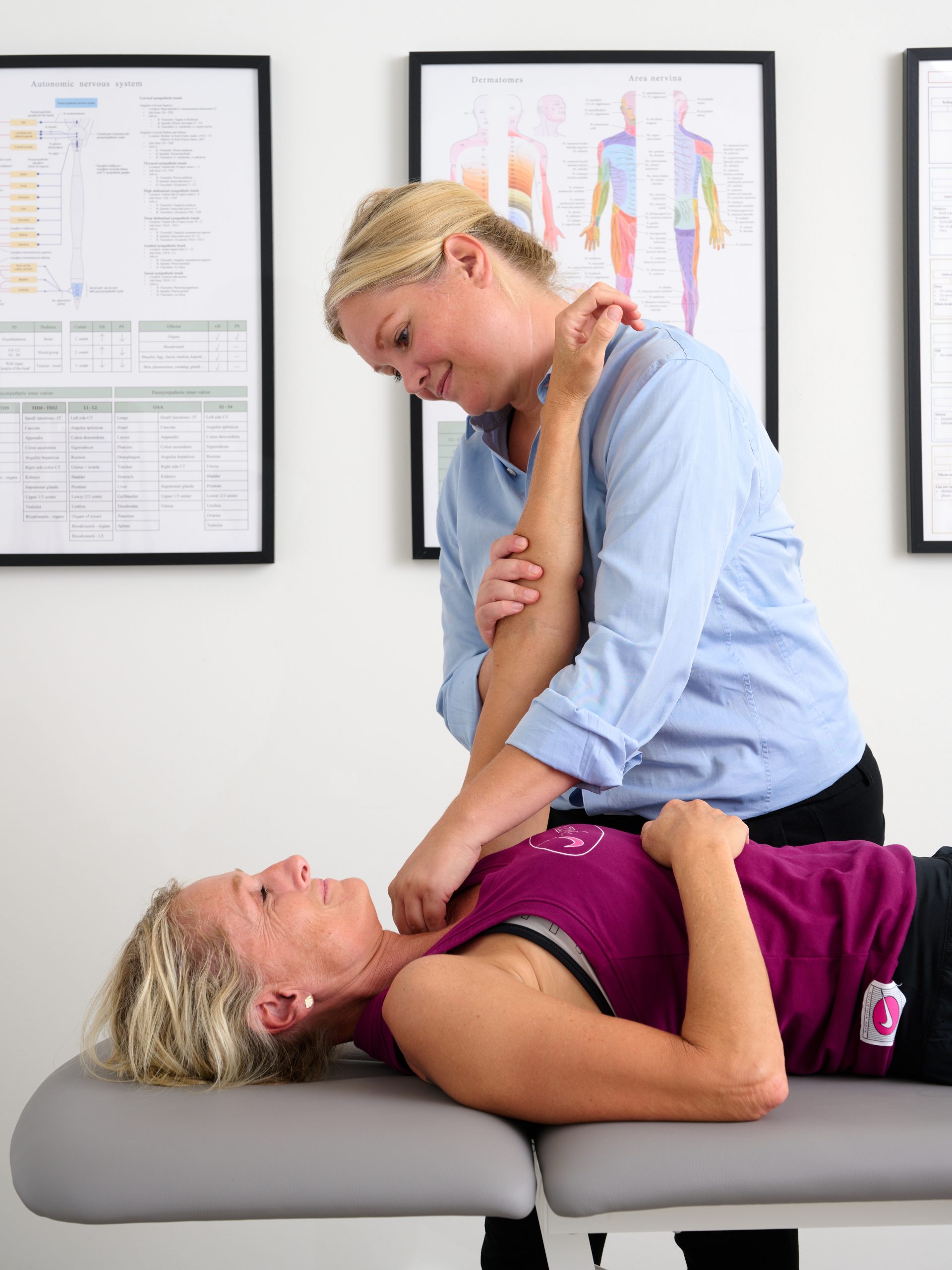 Osteopati · Fysioterapi · Akupunktur · Massage